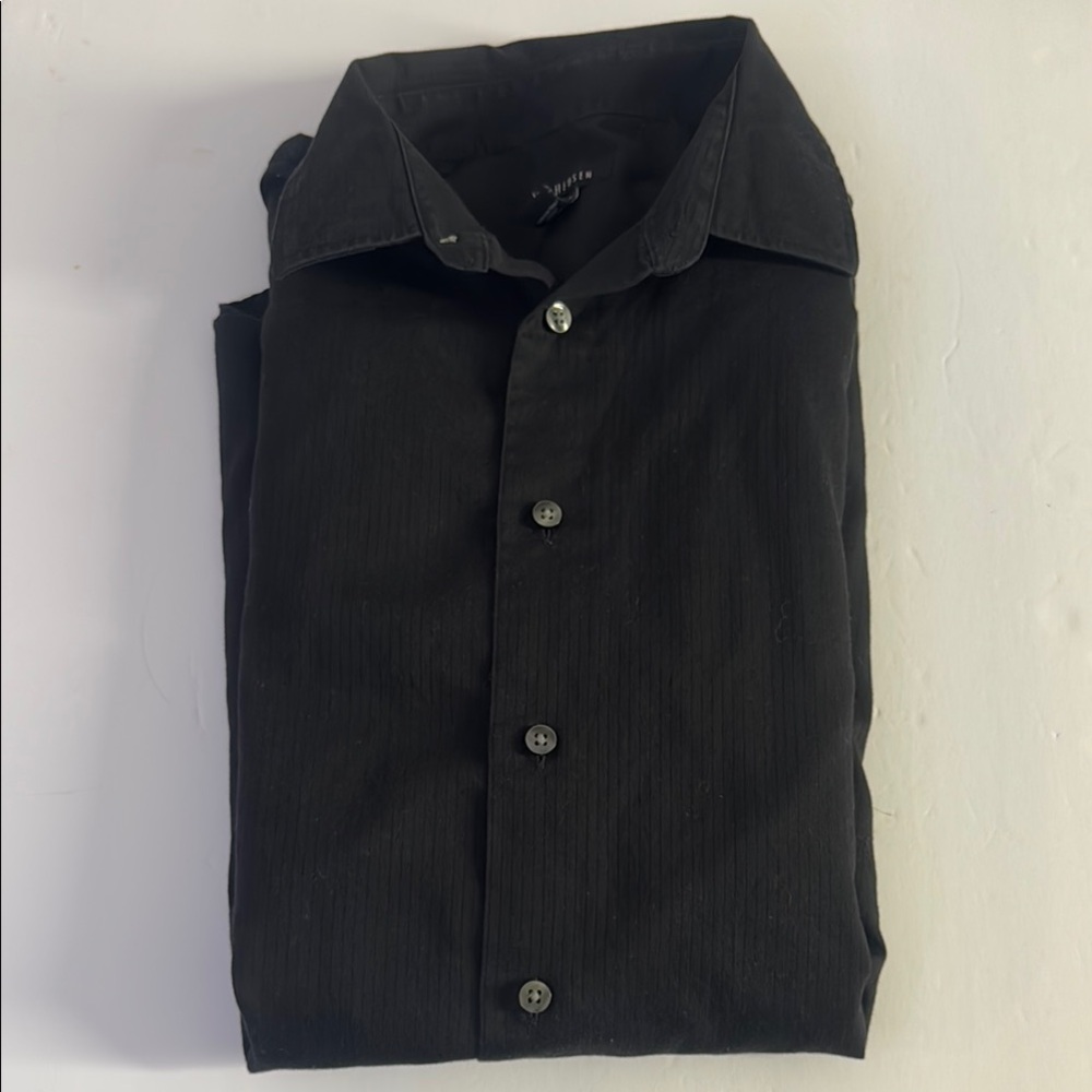 Van Heusen Charcoal Button-Up Shirt